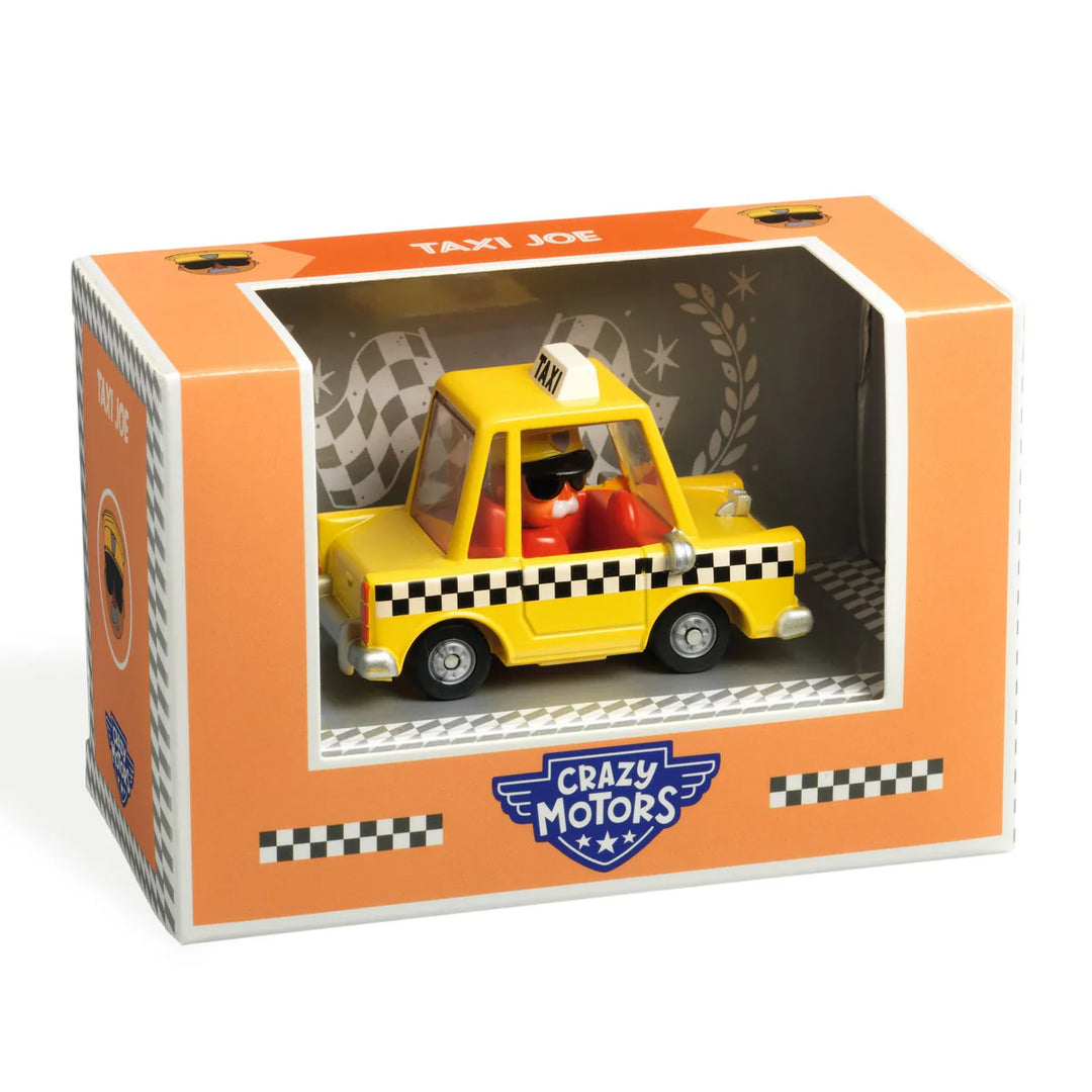 Djeco Crazy Motors Cars - Taxi Joe