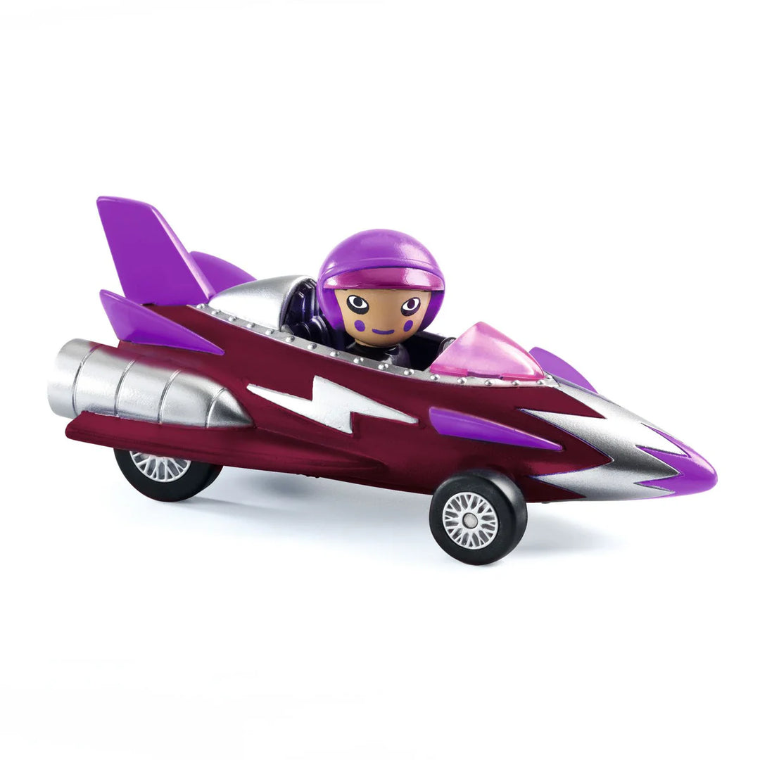 Djeco Crazy Motors Cars - Miss Burgundy