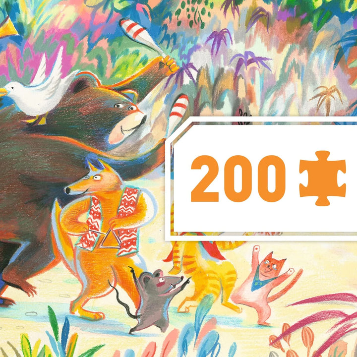 Djeco Woods Music Band Puzzle