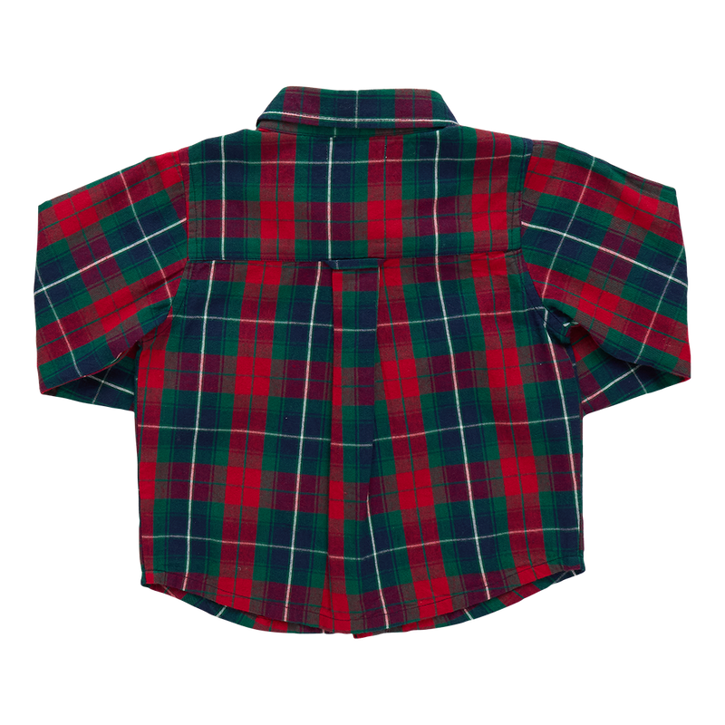 Pink Chicken Jack Shirt - Red Tartan