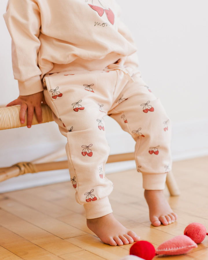 Quincy Mae Relaxed Fleece Sweatpant Set