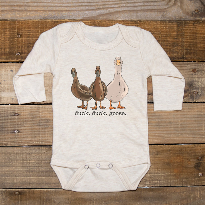 Barefoot Baby Duck Duck Goose Onesie