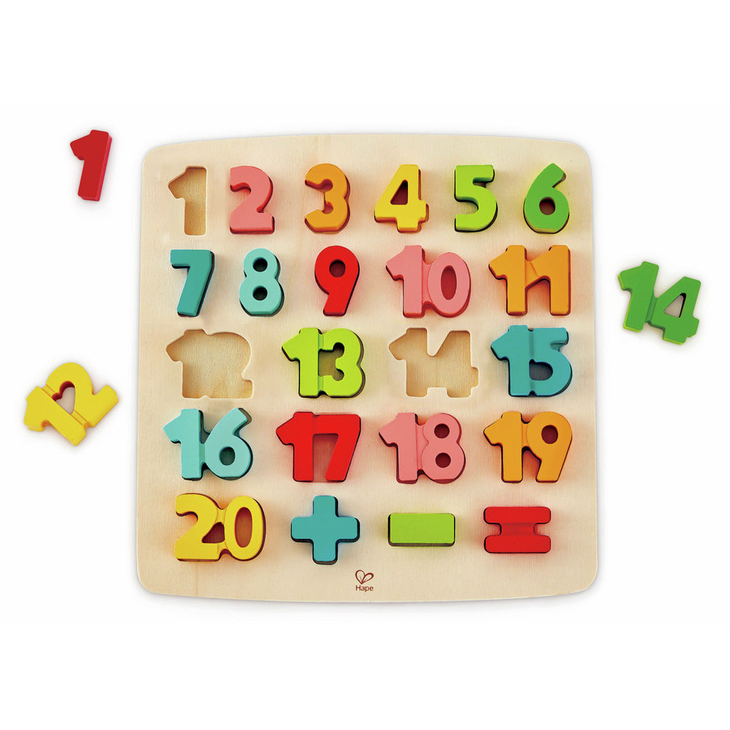 Hape Chunky Number Math Puzzle