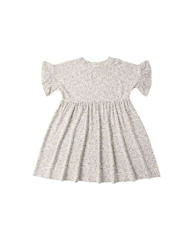 Rylee + Cru Babydoll Dress - Blue Meadow