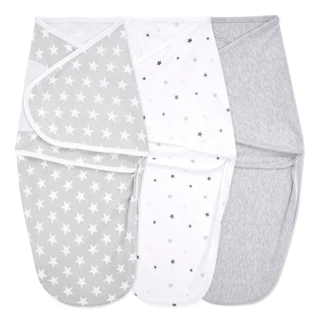 Aden + Anais Essentials Easy Swaddle Wrap Quick Change 3 pack - Twinkle