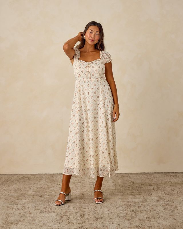 Noralee Nancy Dress - Victorian Flora