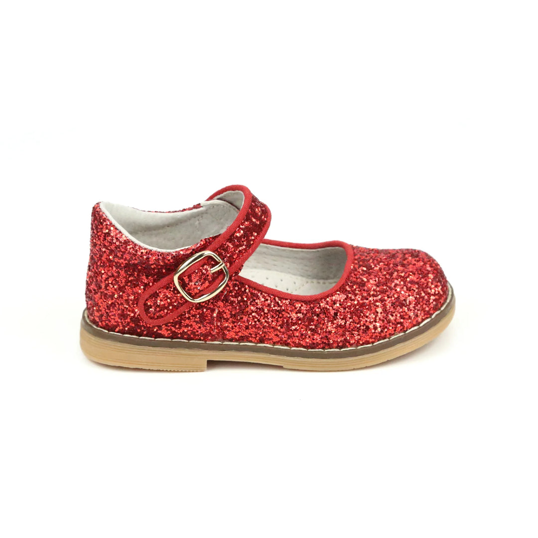 L'amour Natasha Maryjane - Glitter Red