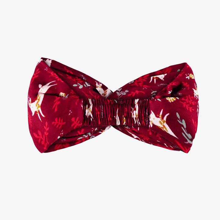 Souris Mini Red Reindeer Twisted Headband