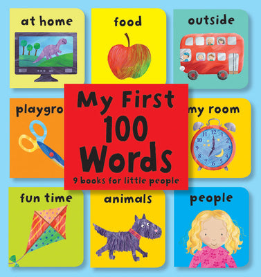 My First 100 Words - 9 Books For Little People