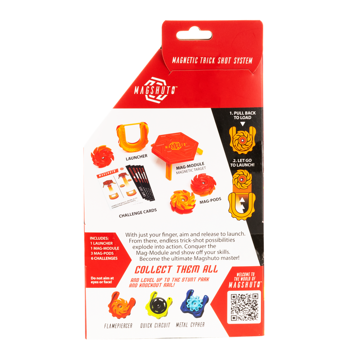 Fat Brain Toys Magshuto Mag-Kit - Flamepiercer