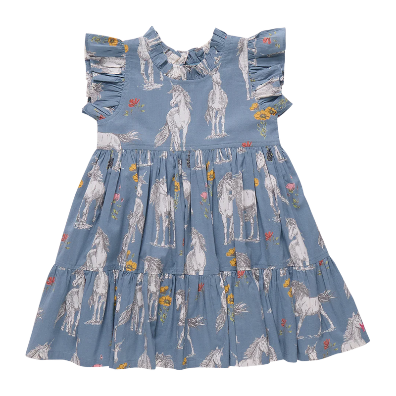 Pink Chicken Jennifer Dress - Unicorn Field