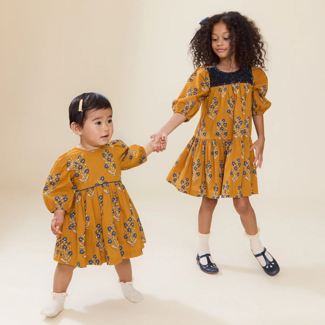 Pink Chicken Brooke Dress Set - Harvest Dewdrop