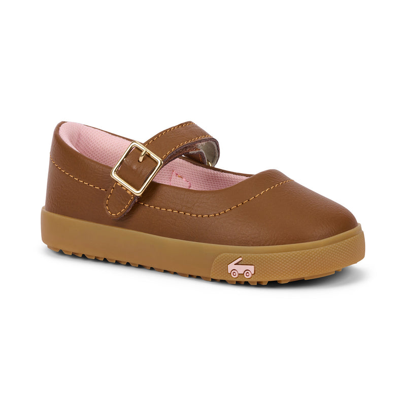See Kai Run Lucia Mary Jane - Toffee Brown