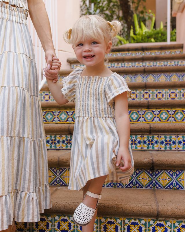 Rylee + Cru Lindsay Dress - Valencia Stripe