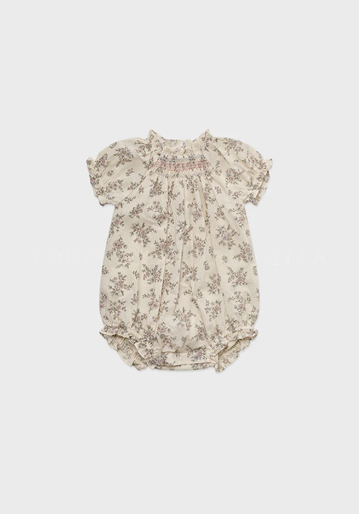 Louisiella Baby Nerina Romper - Vintage Pink