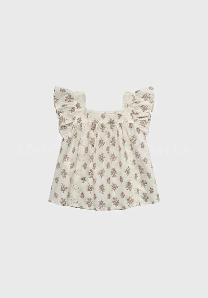 Louisiella Reinette Blouse - Peach Beige