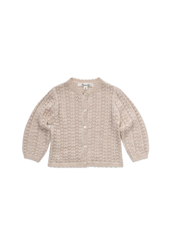 Louisiella Lavera Knit Cardigan - Pink