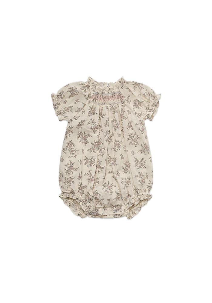 Louisiella Baby Nerina Romper - Vintage Pink