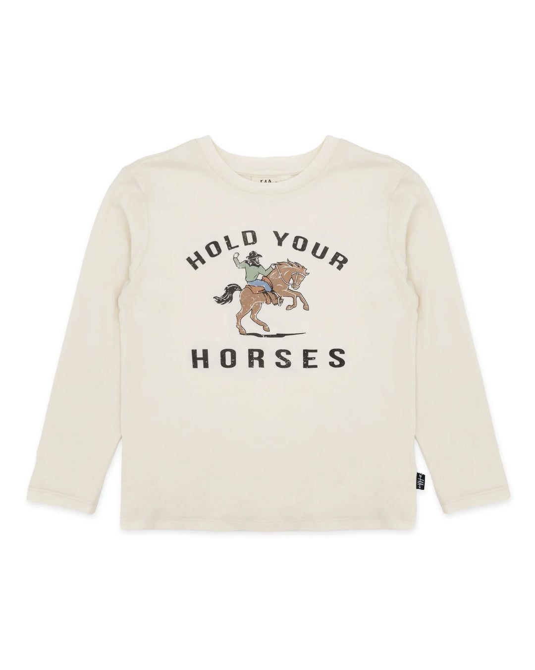 Feather 4 Arrow Hold Your Horses Tee