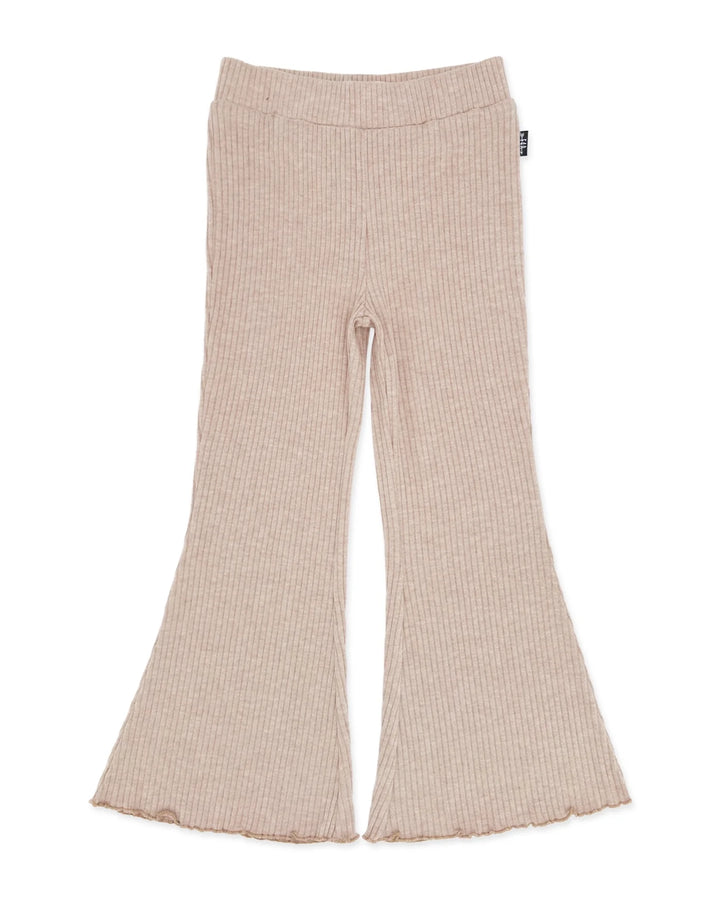Feather 4 Arrow Meadow Bell Bottom Pant - Cocoa Brushed Rib