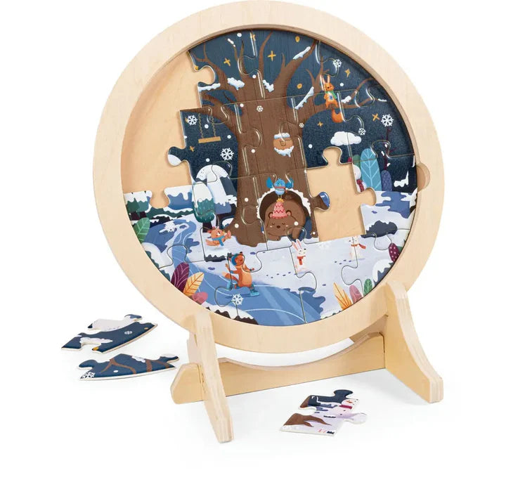 Hape Four Seasons Layer Puzzle