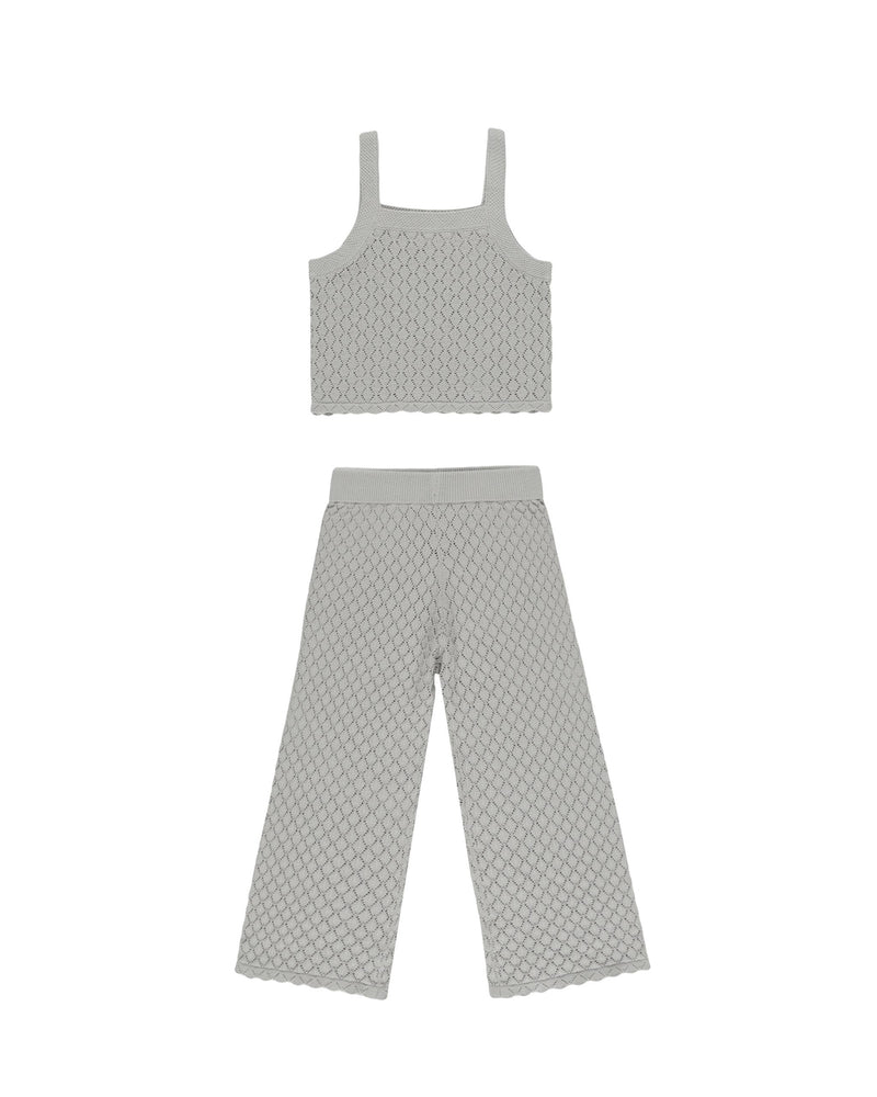 Rylee + Cru Crochet Summer Set - Seafoam