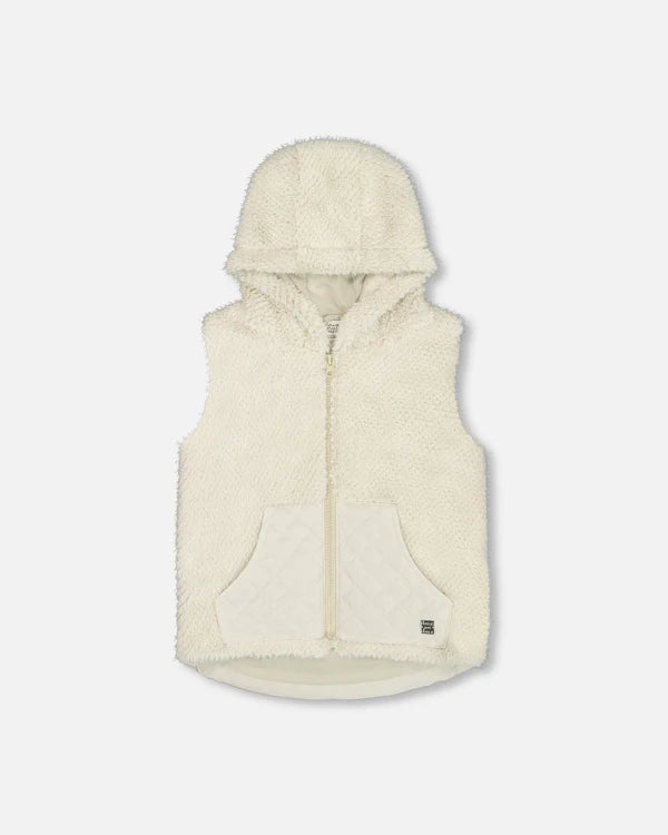 Deux Par Deux Hooded Vest