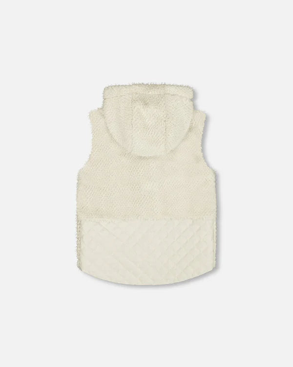 Deux Par Deux Hooded Vest