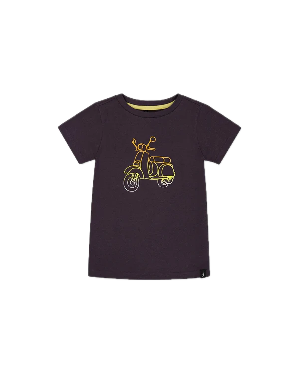 Deux Par Deux Organic Tee - Scooter