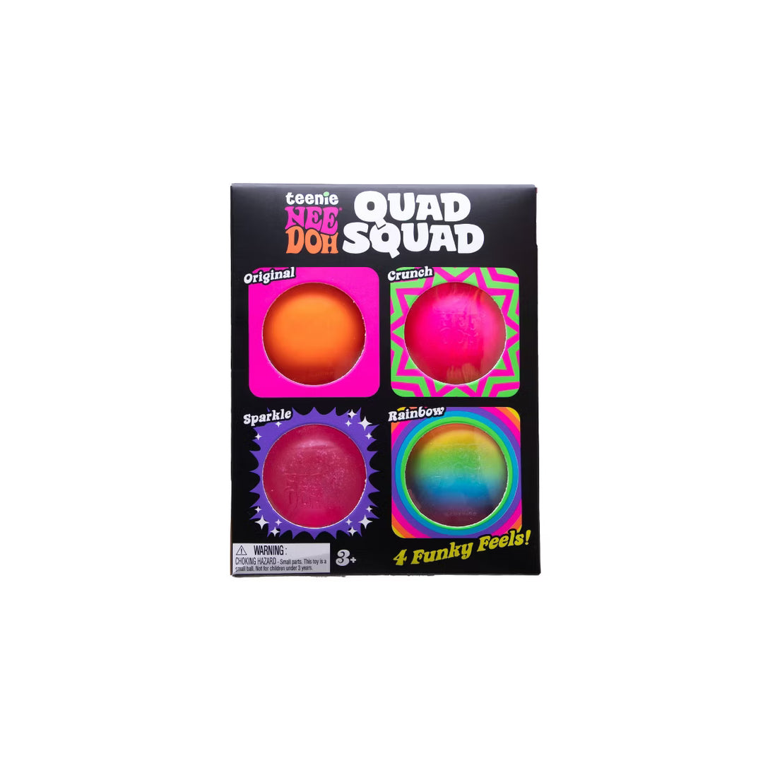 NeeDoh Teenie Quad Squad