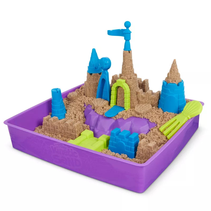 Kinetic Sand Deluxe Beach Castle Playset