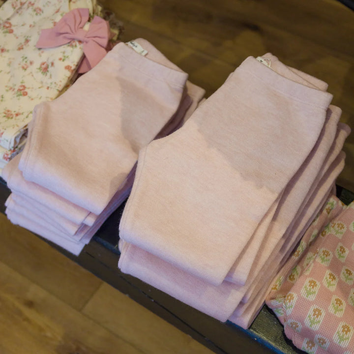 Oh Baby! Flat Sweaterknit Leggings - Blush