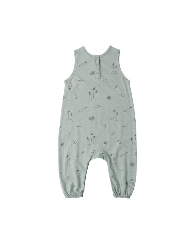 Rylee + Cru Mills Jumpsuit - Coastal