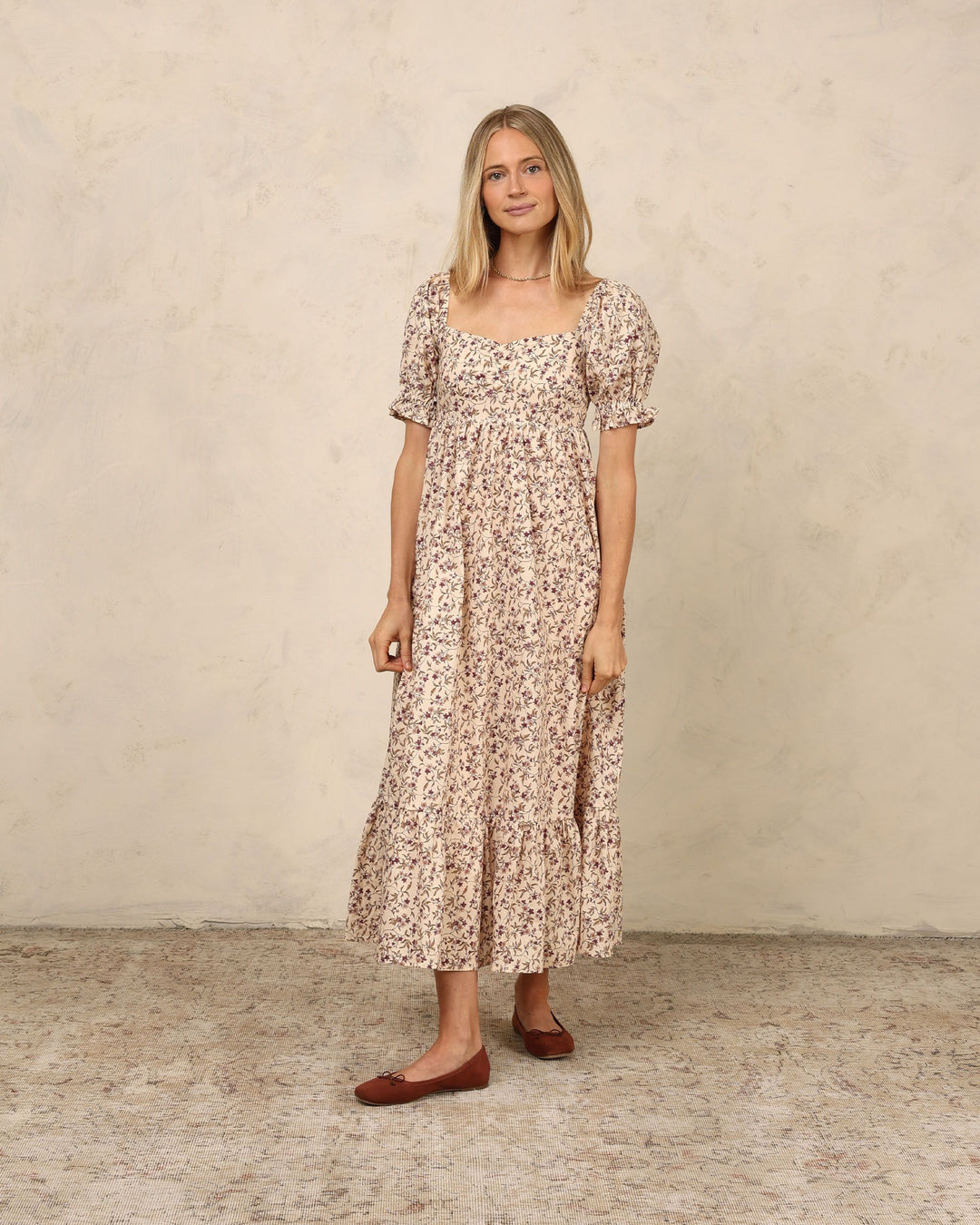 Noralee Chloe Dress - Floral Fig