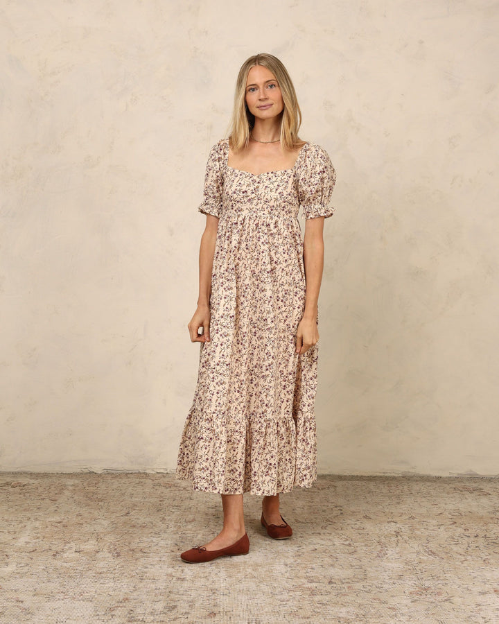 Noralee Chloe Dress - Floral Fig