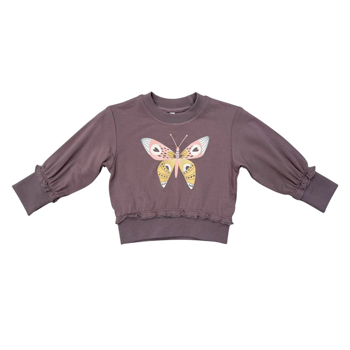 Babysprouts Ruffle Hem Butterfly Shirt