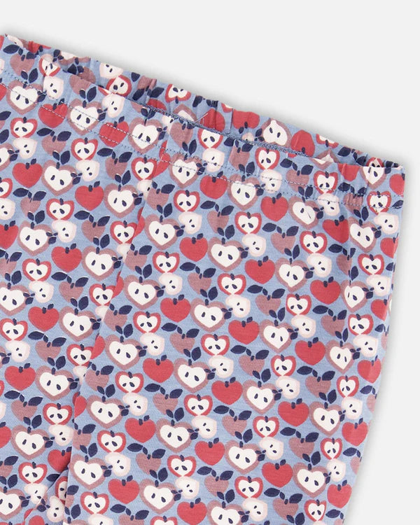 Deux Par Deux Organic Mini Apple Leggings