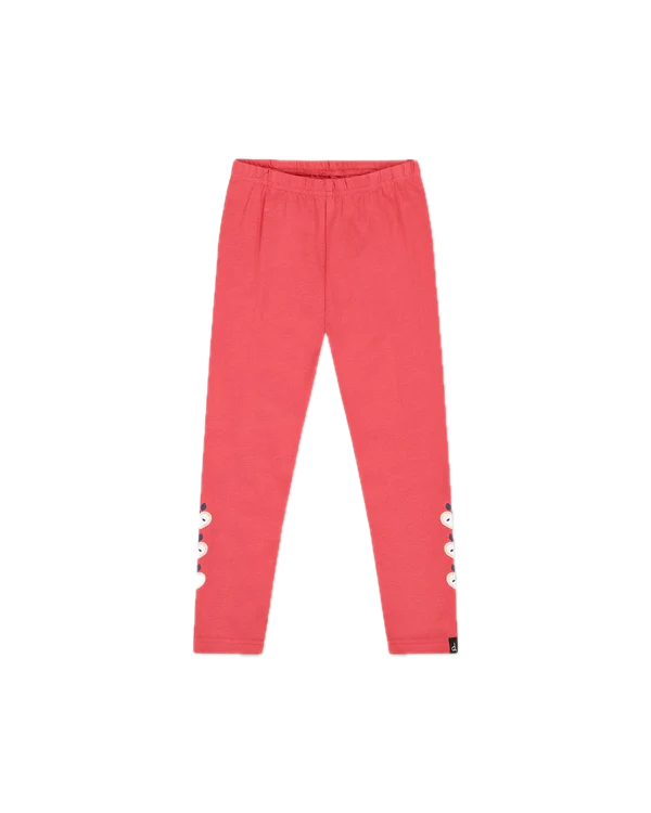 Deux Par Deux Organic Red Apple Leggings