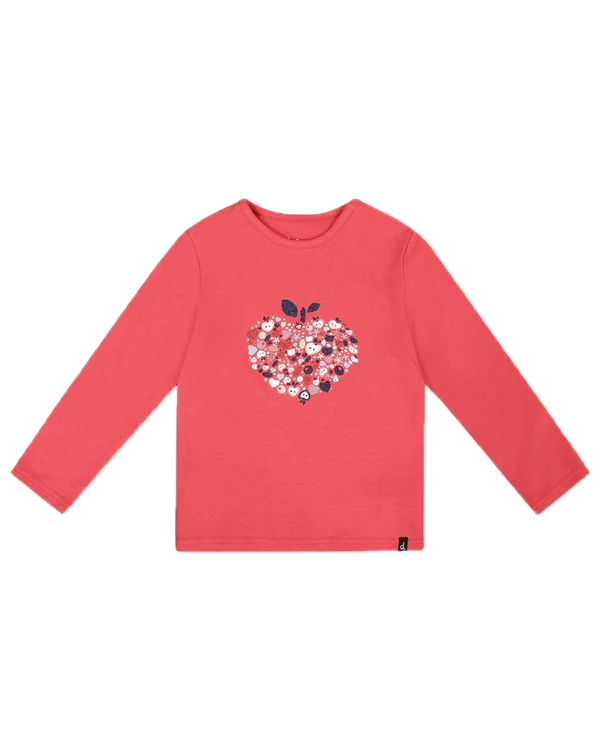 Deux Par Deux Mini Apple Organic T-shirt