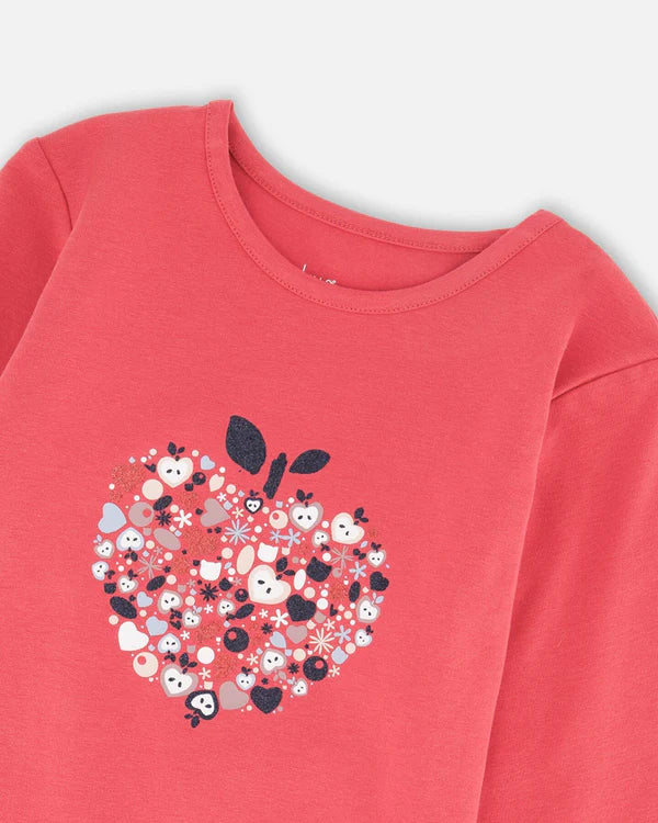 Deux Par Deux Mini Apple Organic T-shirt