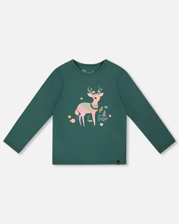 Deux Par Deux Organic Woodland Tee
