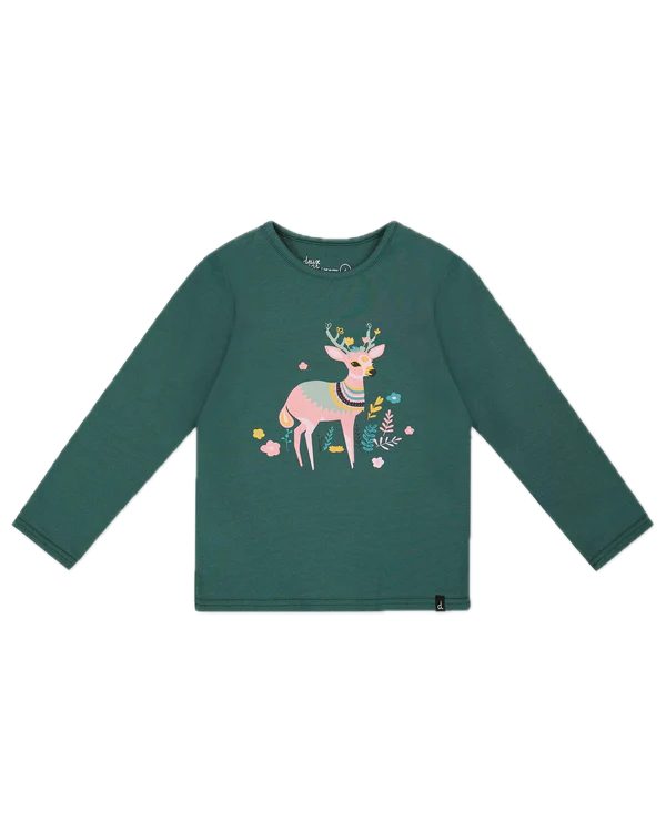 Deux Par Deux Organic Woodland Tee