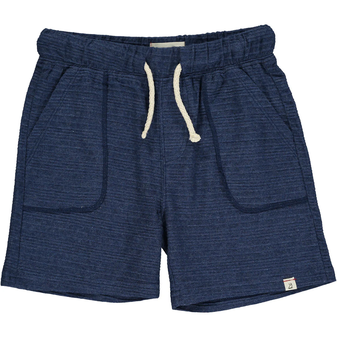 Me & Henry Bluepeter Shorts - Navy Ribbed