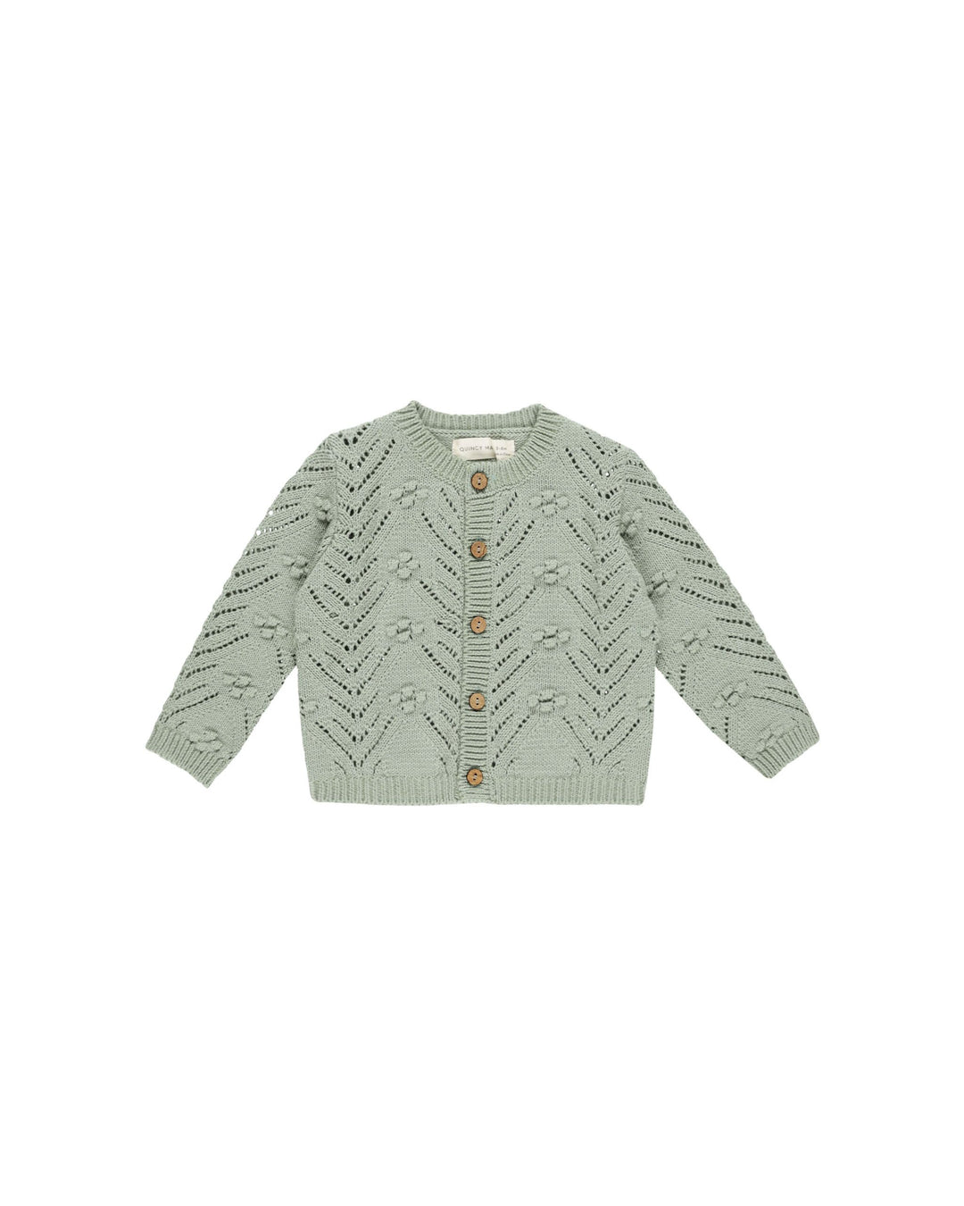 Quincy Mae Knit Cardigan - Sage