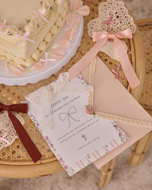 Noralee Satin Ribbon Bows - Blush, Red, Pink