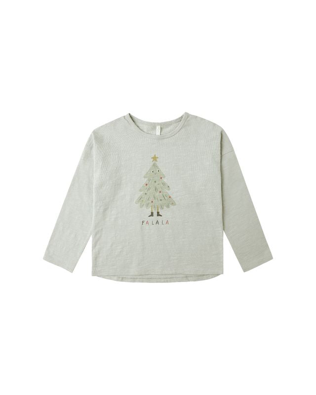 Rylee + Cru Long Sleeve Tee - Christmas Tree
