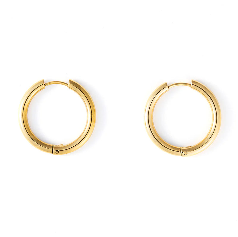 Bronwen Handy Huggie Hoops - Large