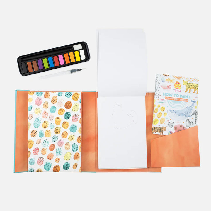 Tiger Tribe How To Paint Watercolor Animals