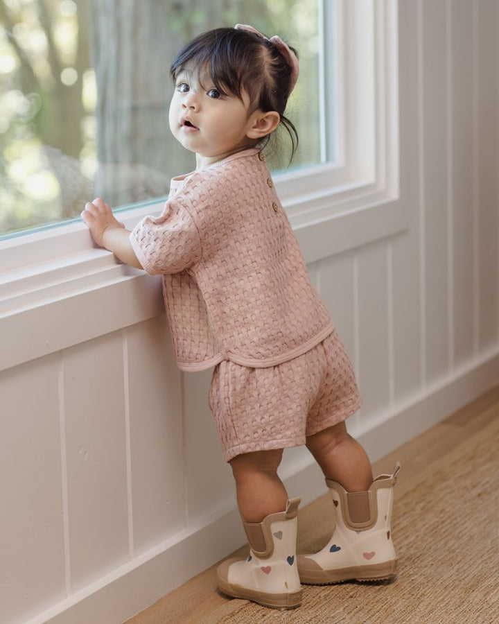 Quincy Mae Jayden Set - Blush