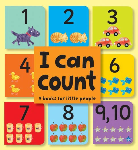 I Can Count: 9 Books For Little People